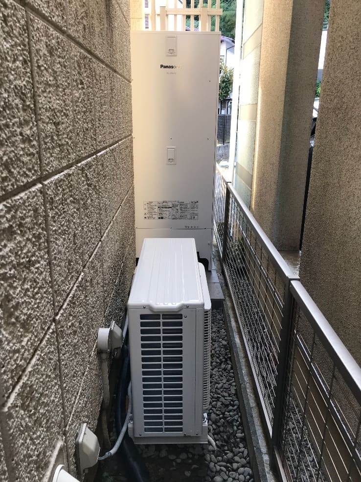 神奈川県川崎市多摩区宿河原エコキュート交換工事H様