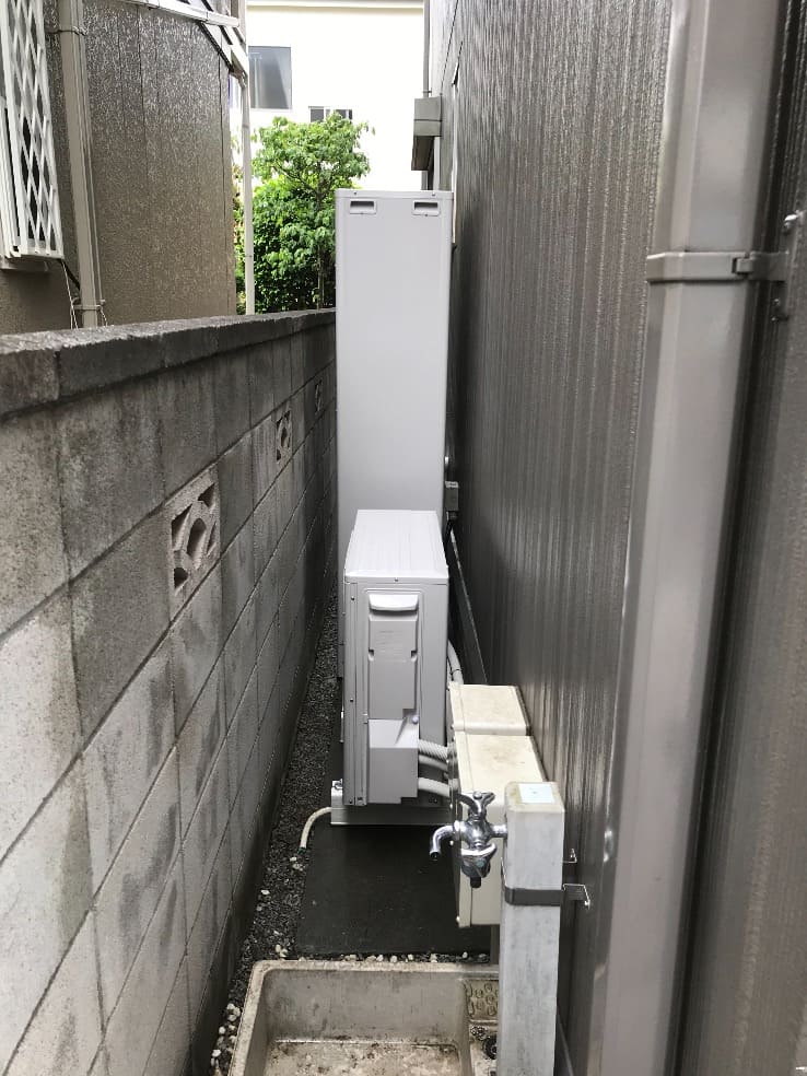 神奈川県愛甲郡清川村煤ヶ谷エコキュート交換工事M様