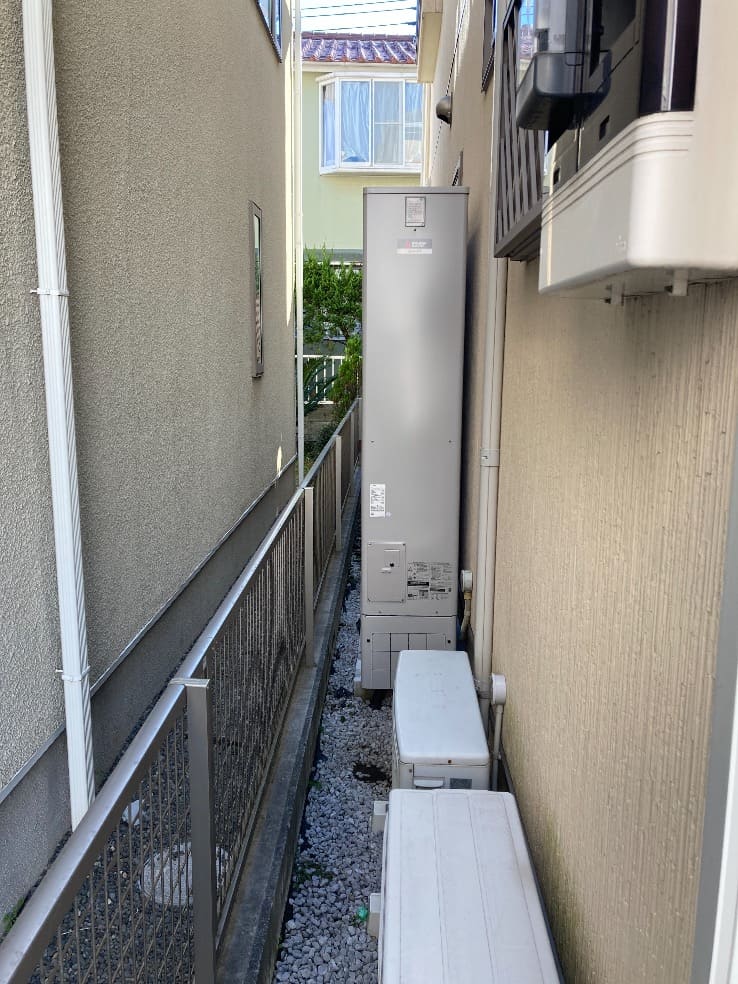 神奈川県茅ヶ崎市中海岸エコキュート交換工事K様