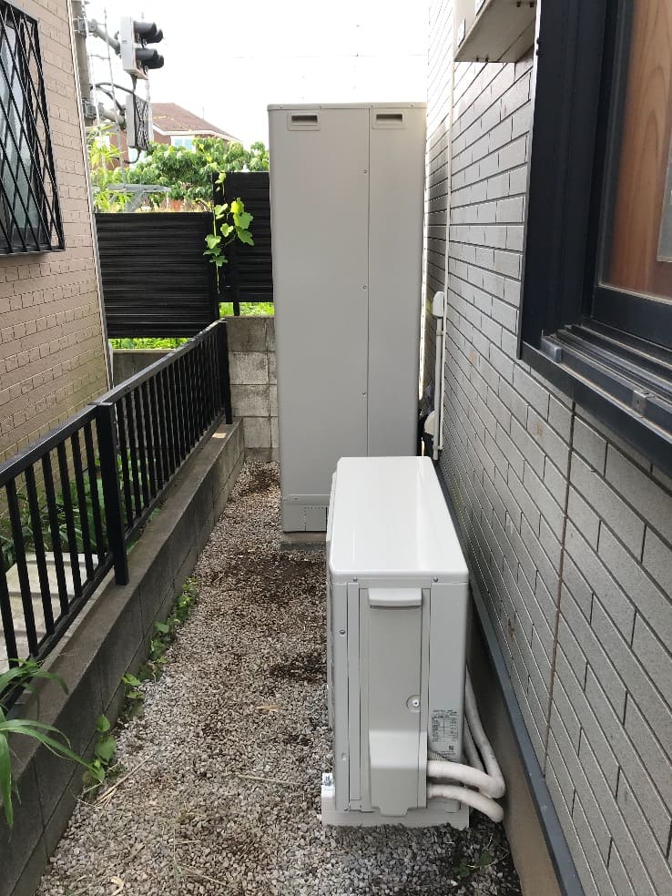 神奈川県足柄上郡大井町篠窪エコキュート交換工事M様