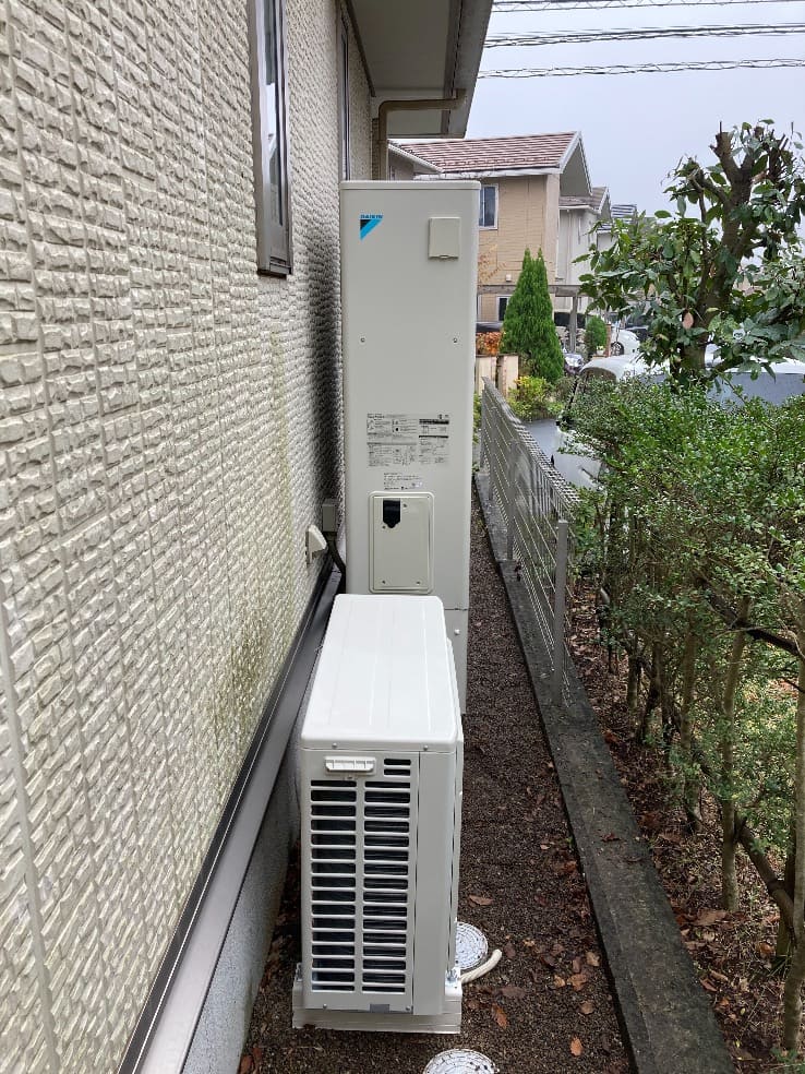 茨城県守谷市薬師台エコキュート交換工事N様