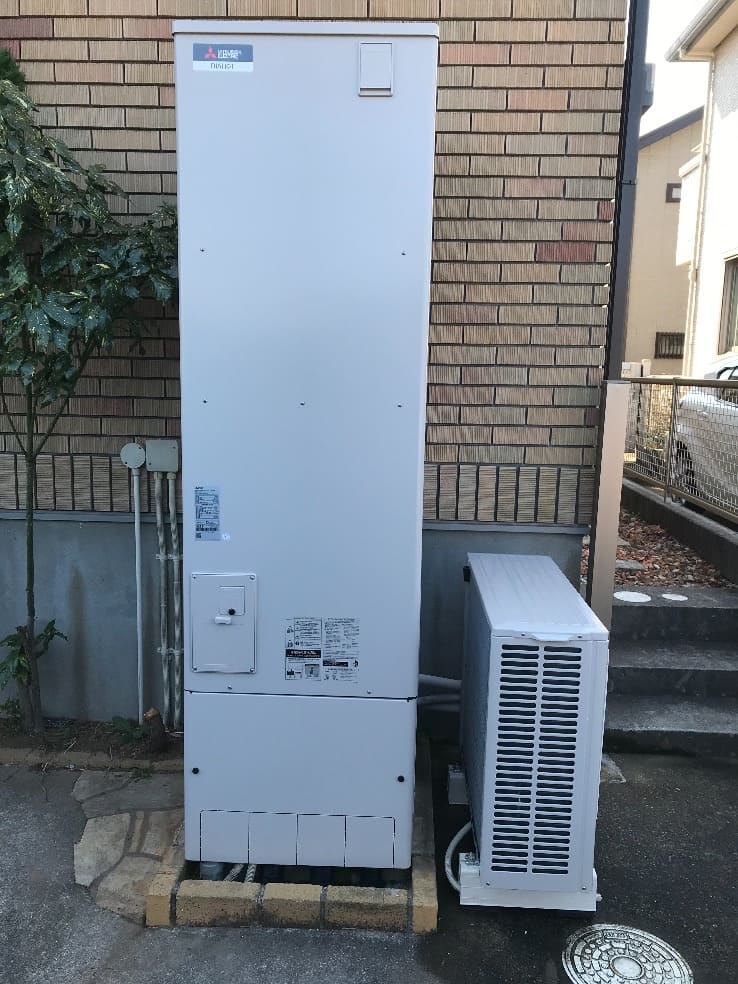 埼玉県久喜市桜田エコキュート交換工事O様