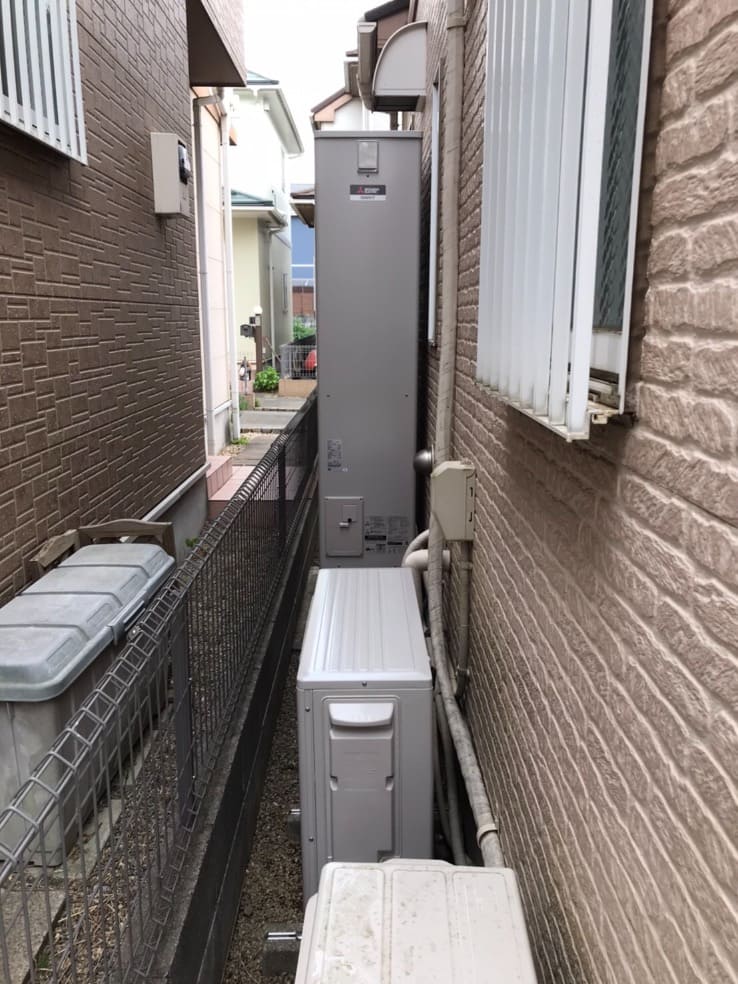 埼玉県児玉郡三里町小茂田エコキュート交換工事K様