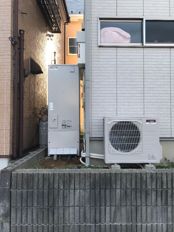 埼玉県児玉郡神川町小浜エコキュート交換工事K様