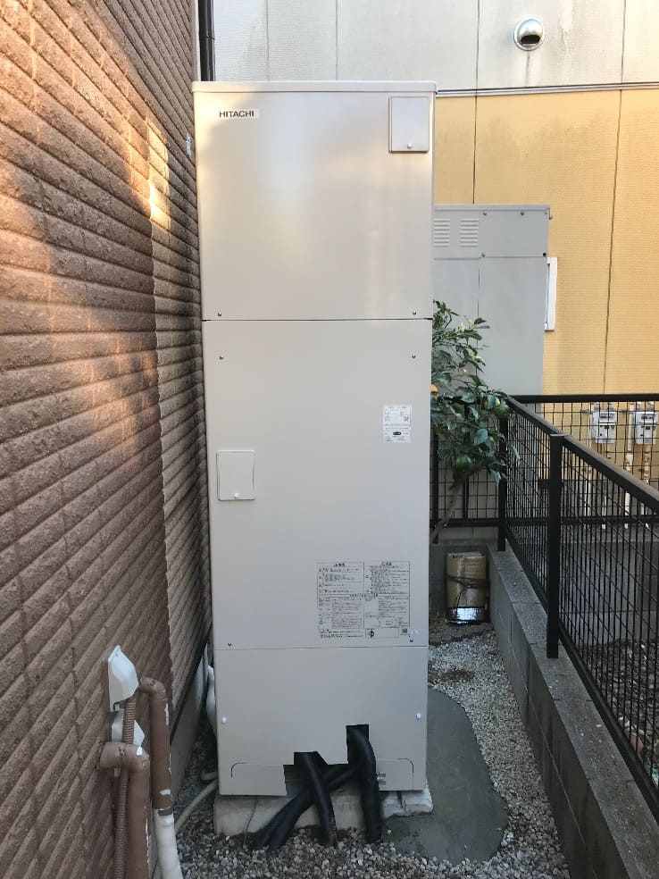 埼玉県加須市戸崎エコキュート交換工事I様