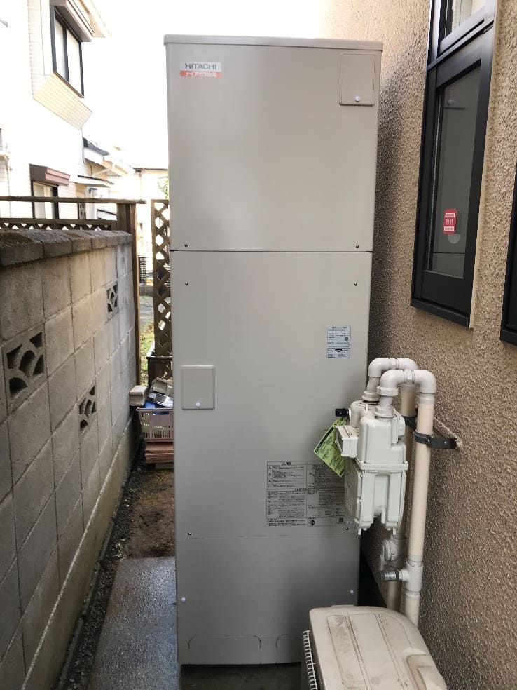埼玉県北葛飾郡杉戸町倉松エコキュート交換工事N様