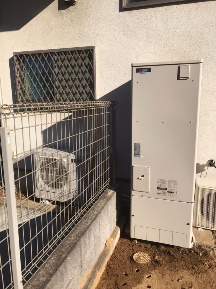 埼玉県北足立郡伊奈町小室エコキュート交換工事Y様