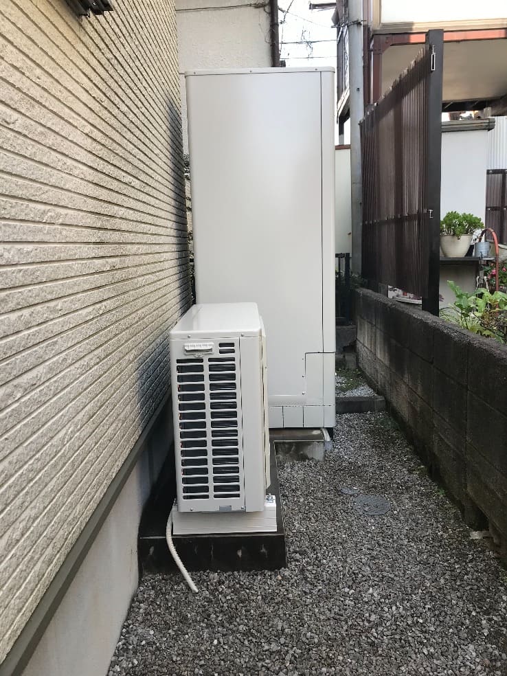 埼玉県新座市野火止エコキュート交換工事N様
