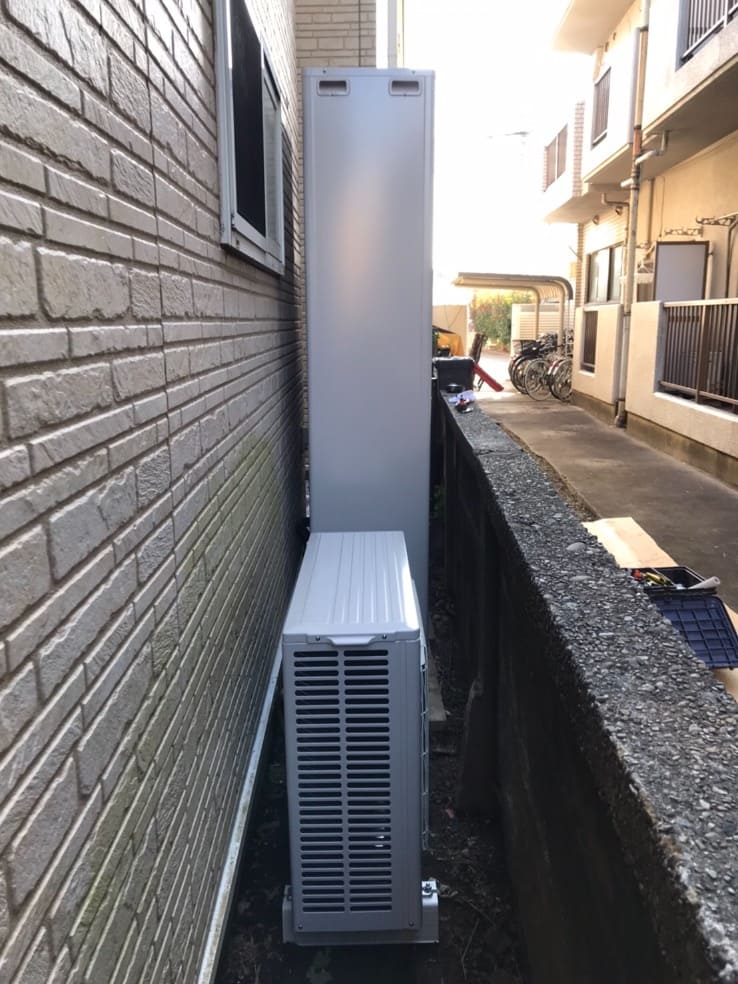 埼玉県春日部市栄町エコキュート交換工事H様
