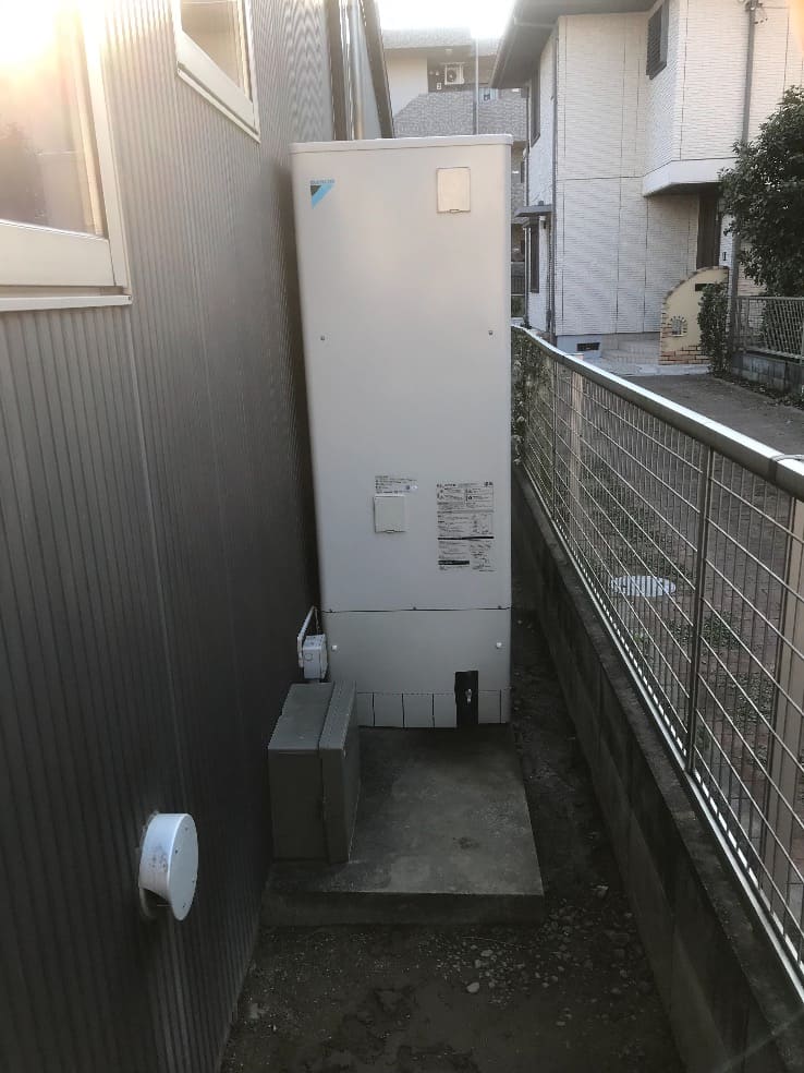 埼玉県熊谷市籠原南エコキュート交換工事S様