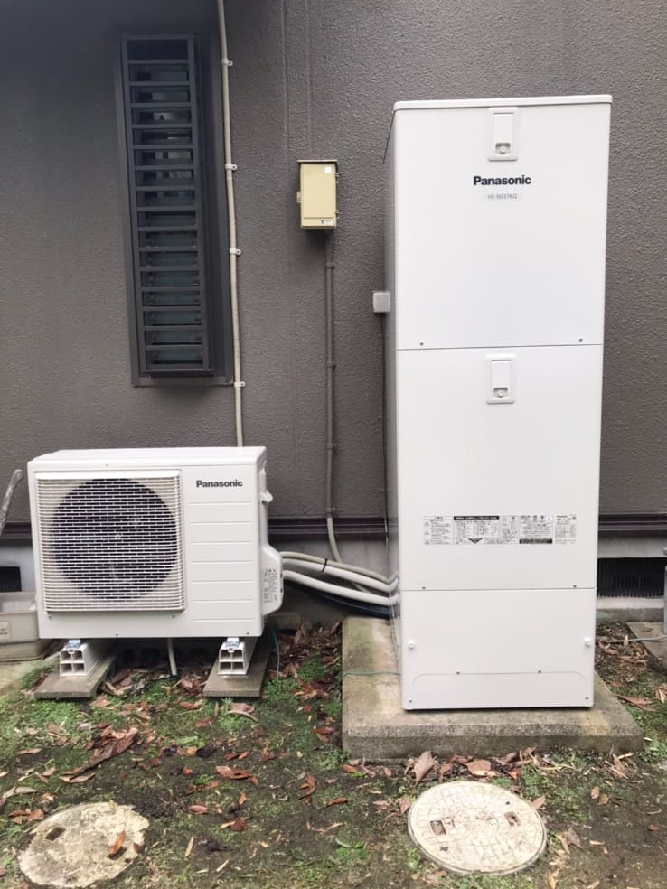 埼玉県草加市青柳エコキュート交換工事N様