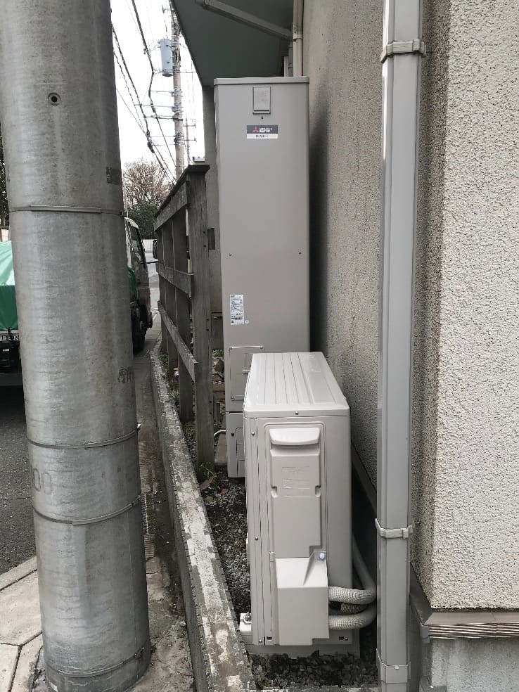 埼玉県鴻巣市天神エコキュート交換工事Y様