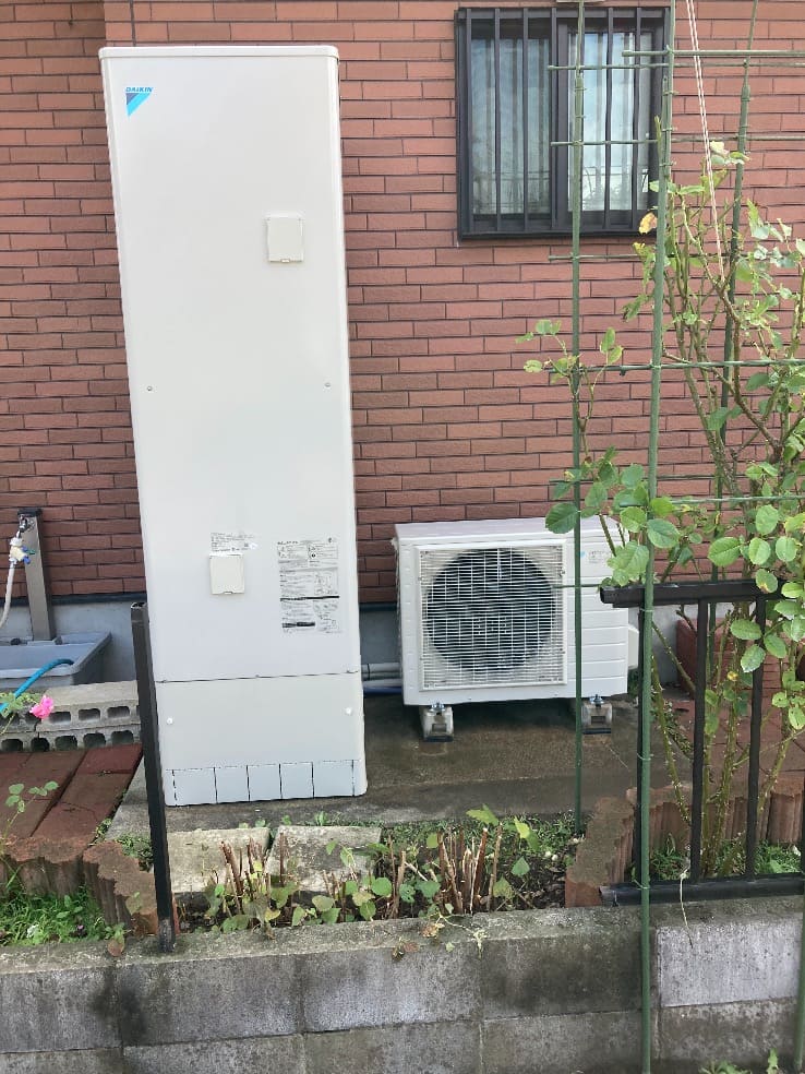 東京都あきる野市野辺 エコキュート交換工事A様