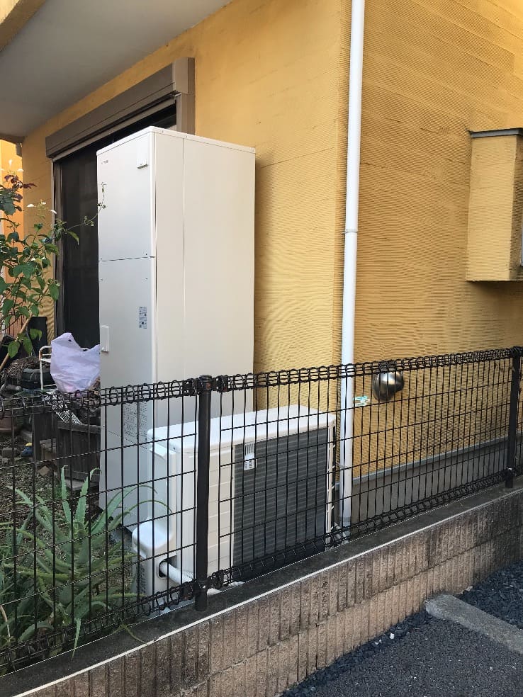 東京都多摩市関戸エコキュート交換工事K様