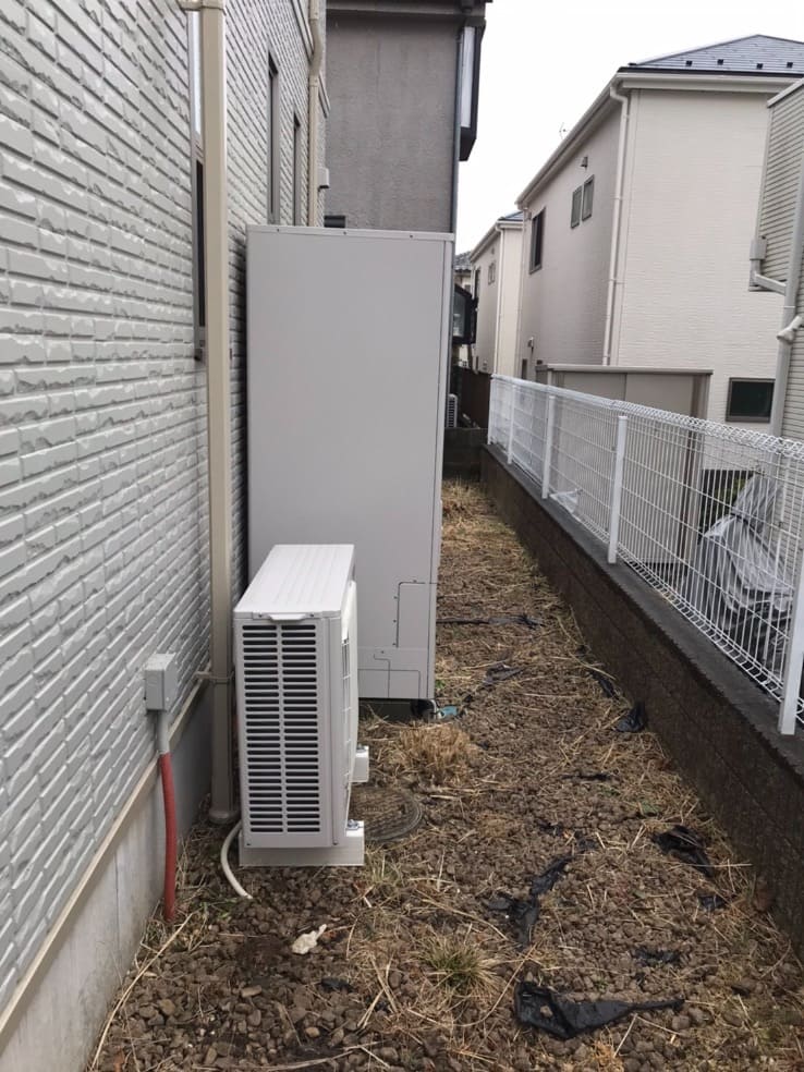 埼玉県三郷市丹後エコキュート交換工事O様