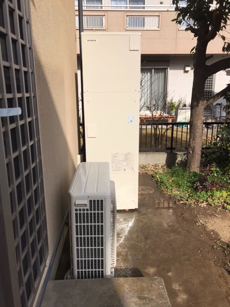 埼玉県三郷市鷹野エコキュート交換工事Y様