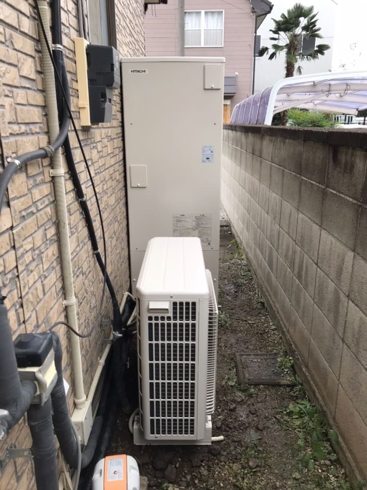 埼玉県川越市池辺 エコキュート交換工事O様