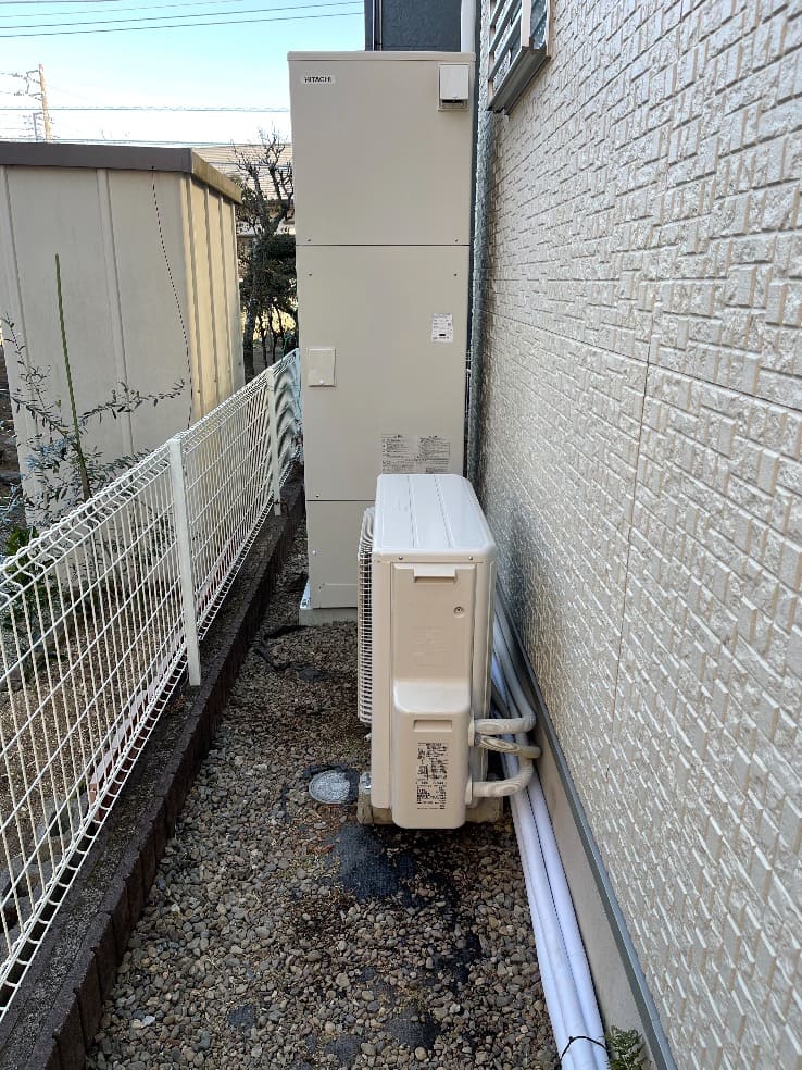 埼玉県新座市石神エコキュート交換工事K様