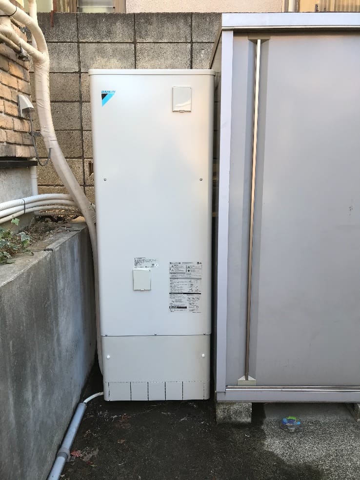 埼玉県日高市新堀エコキュート交換工事N様