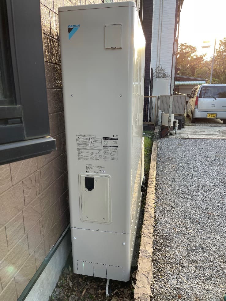 埼玉県比企郡鳩山町大橋エコキュート交換工事M様