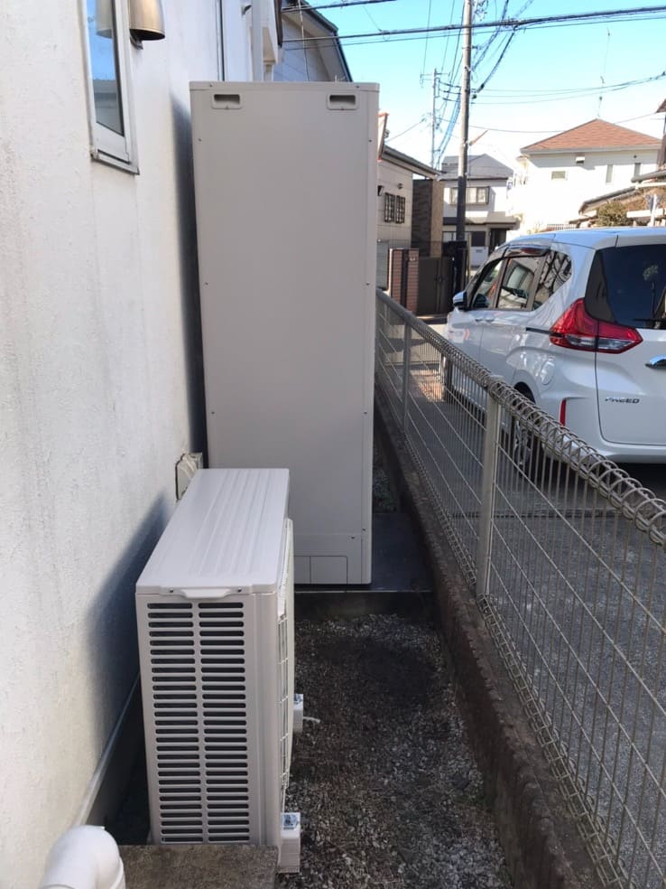 埼玉県深谷市桜ヶ丘エコキュート交換工事I様