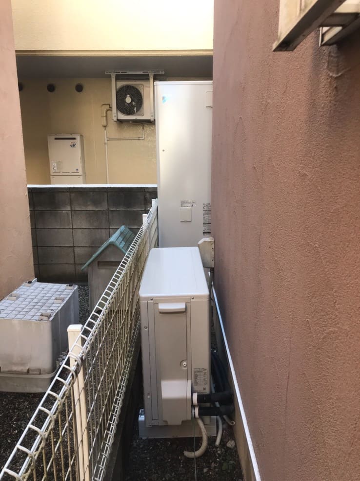 埼玉県深谷市櫛引エコキュート交換工事K様