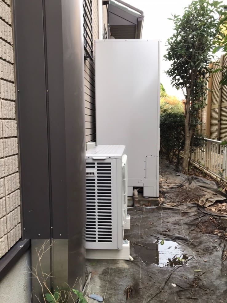 埼玉県秩父郡横瀬町横瀬エコキュート交換工事H様