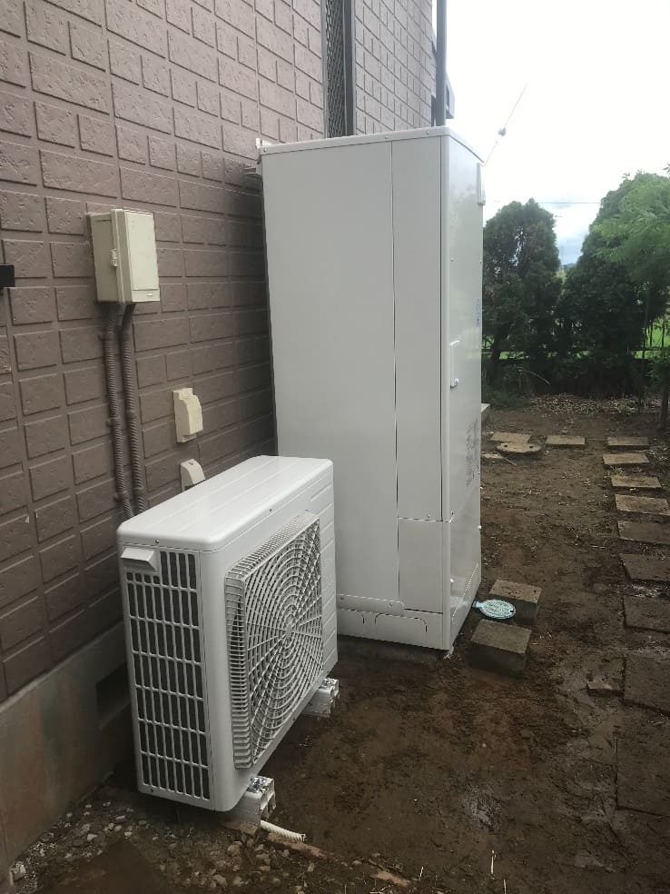 茨城県常総市大崎町 エコキュート交換工事A様