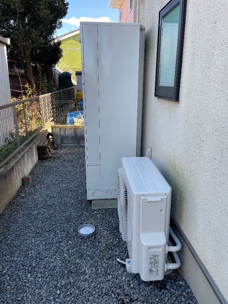 茨城県桜川市御領エコキュート交換工事T様
