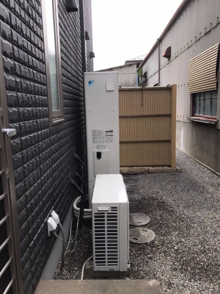 茨城県水戸市栗崎町 エコキュート交換工事D様