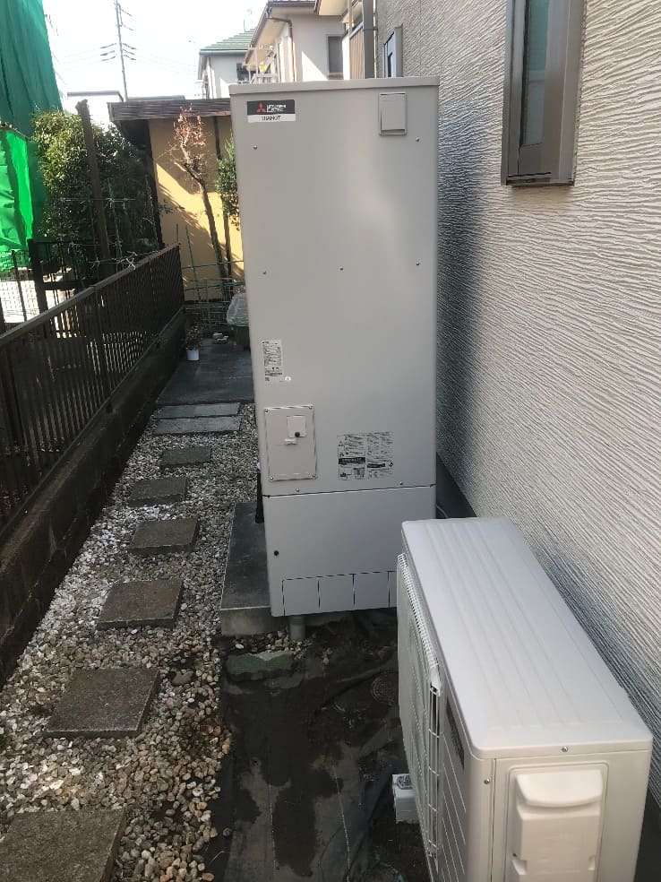 千葉県八街市八街エコキュート交換工事K様