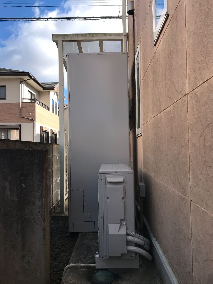 千葉県山武市白幡エコキュート交換工事K様