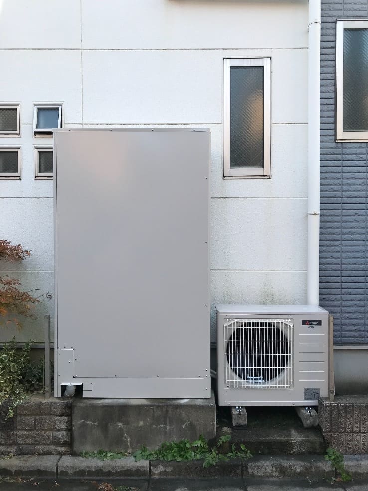 埼玉県越谷市大杉エコキュート交換工事N様