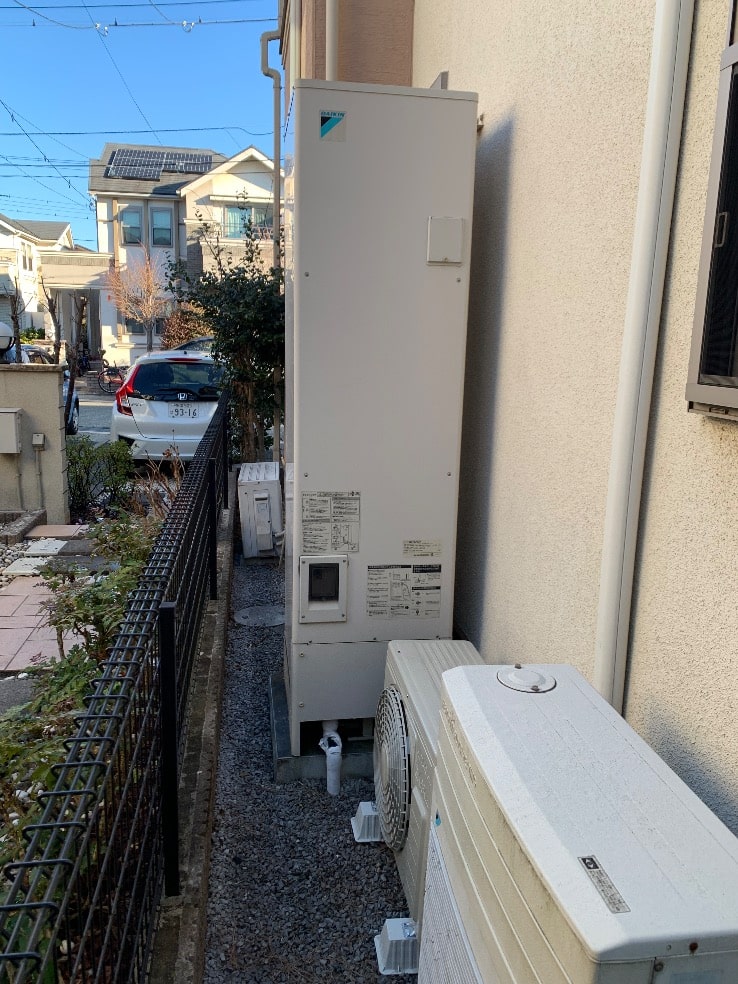 東京都調布市佐須町エコキュート交換工事S様