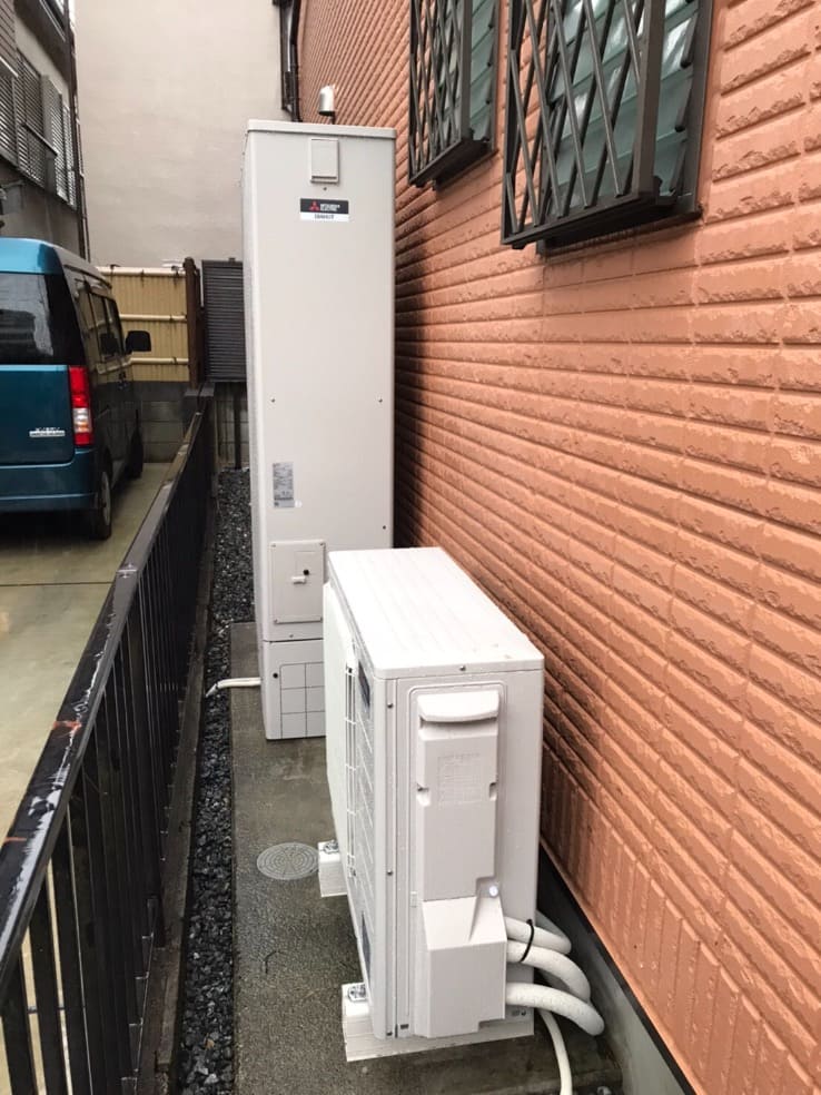 神奈川県平塚市片岡 エコキュート交換工事H様