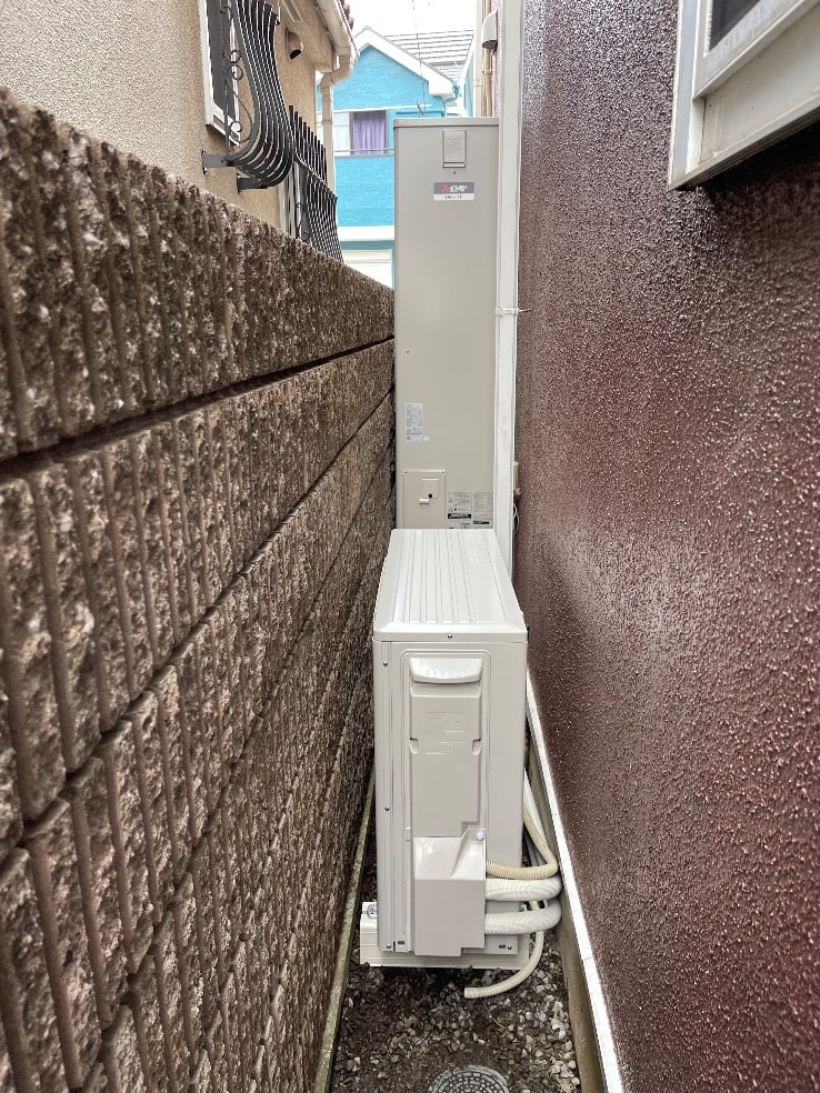 神奈川県藤沢市片瀬 エコキュート交換工事S様