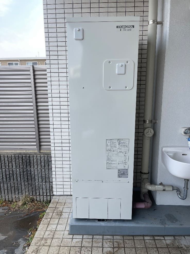 東京都武蔵村山市伊奈平エコキュート交換工事Y様