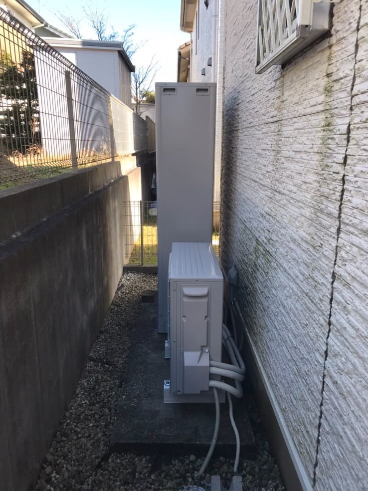 栃木県下野市上吉田 エコキュート交換工事T様