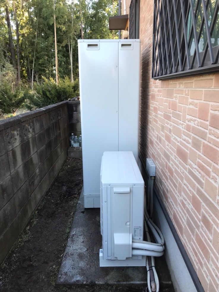 栃木県大田原市今泉 エコキュート交換工事D様