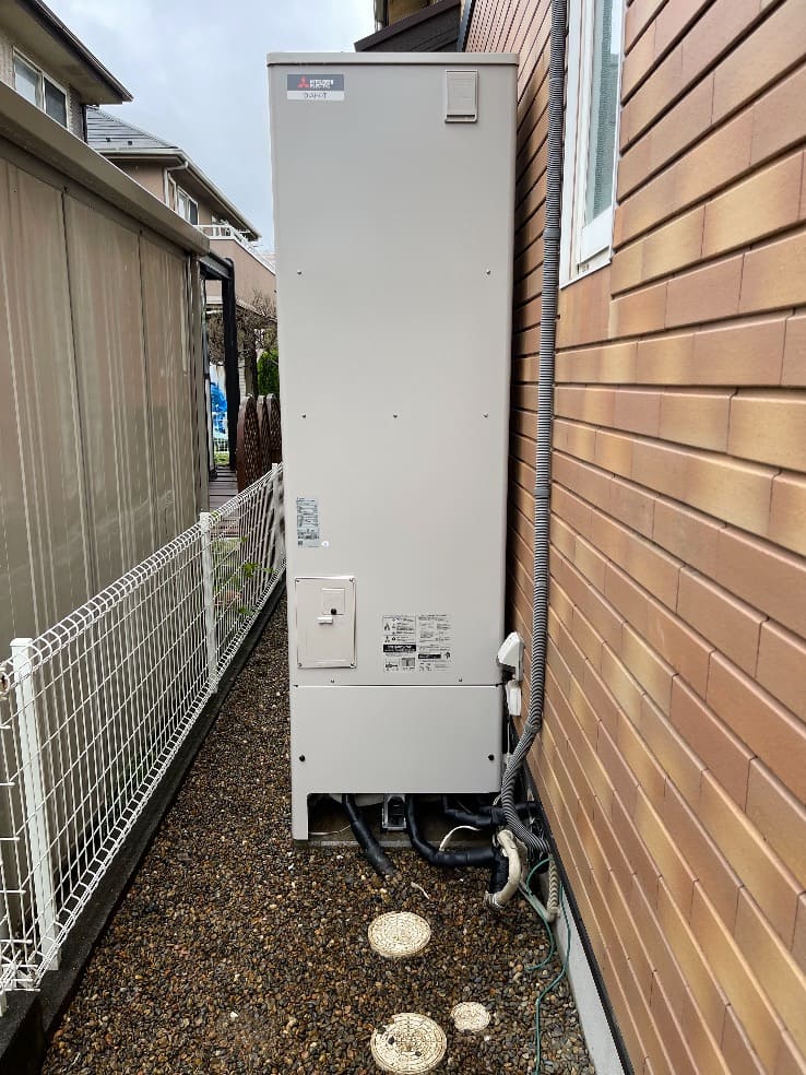 栃木県宇都宮市江曽島 エコキュート交換工事H様