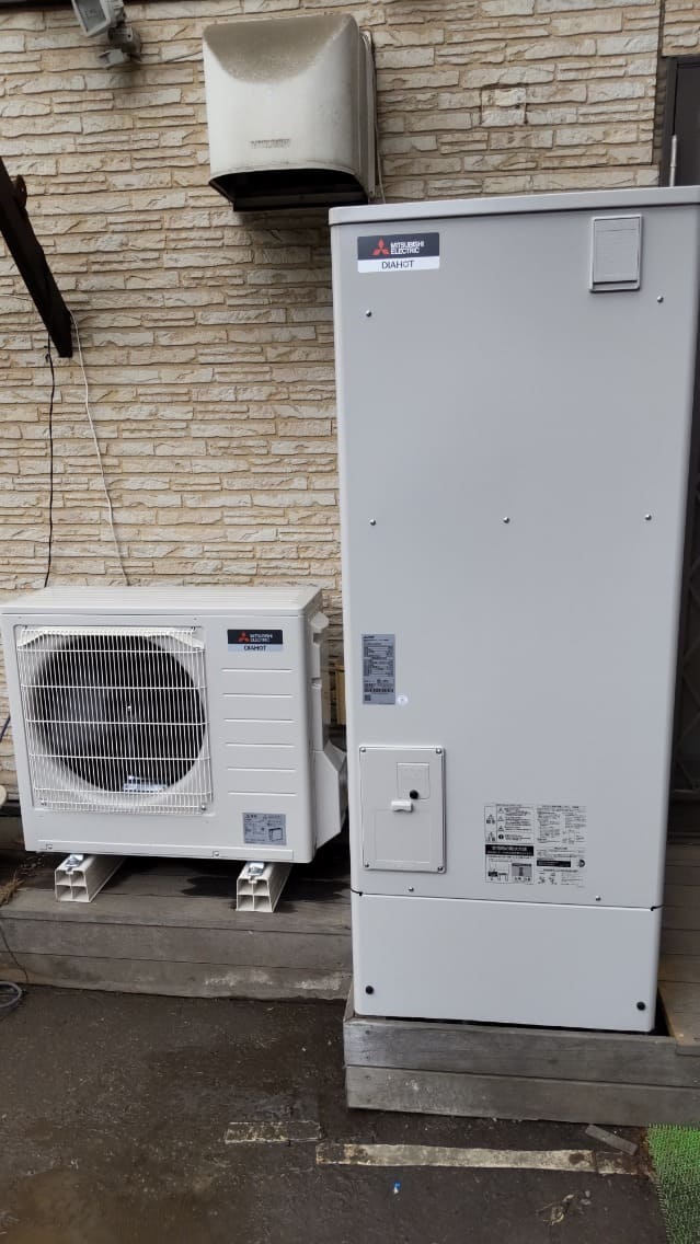 栃木県真岡市大沼 エコキュート交換工事G様