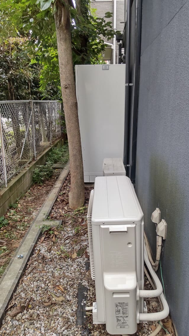 栃木県芳賀郡茂木町木幡 エコキュート交換工事S様