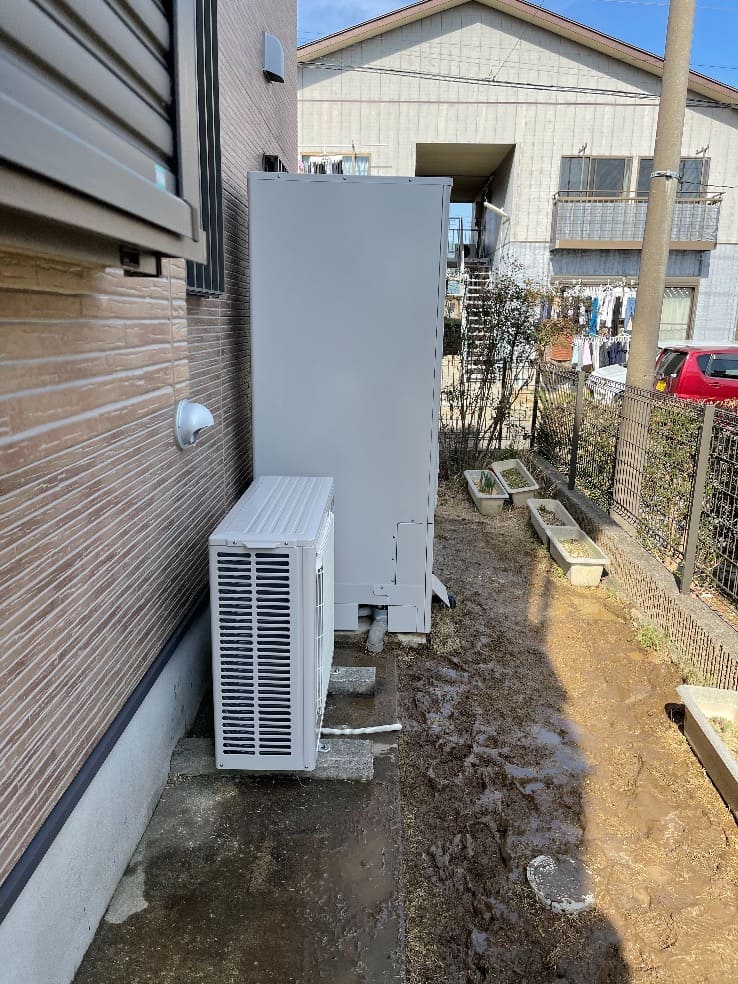 栃木県足利市大前町 エコキュート交換工事M様