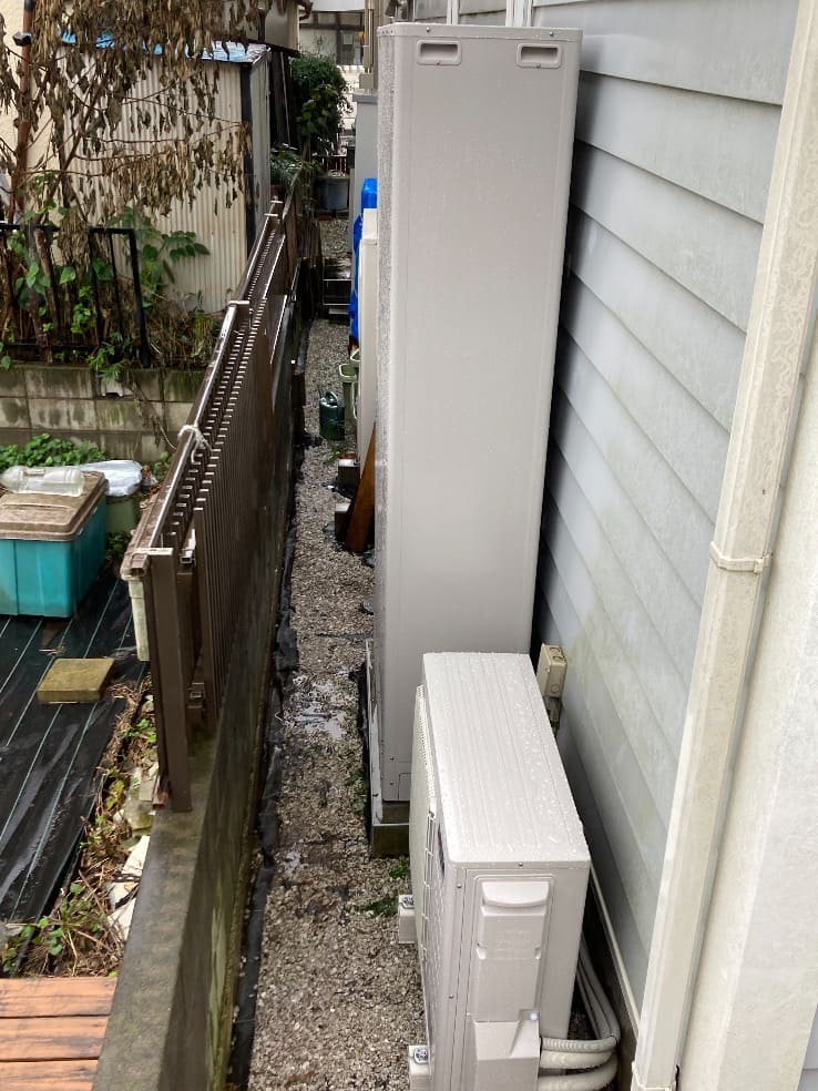 群馬県富岡市上黒岩 エコキュート交換工事K様