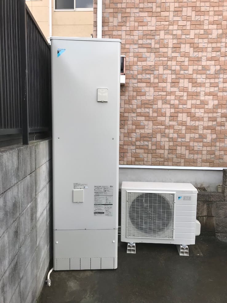 茨城県常陸太田市大里町エコキュート交換工事M様