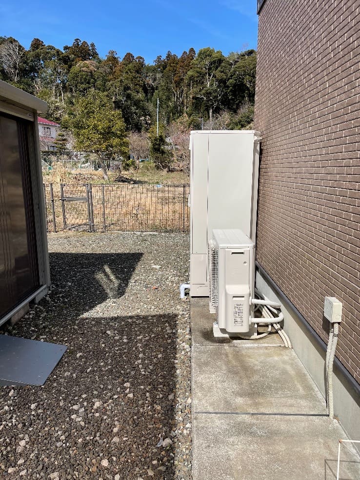 茨城県東茨城郡城里町北方エコキュート交換工事M様