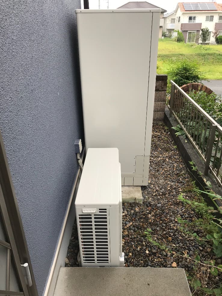 茨城県桜川市上城エコキュート交換工事H様