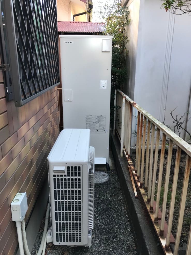 茨城県行方市芹沢 エコキュート交換工事M様