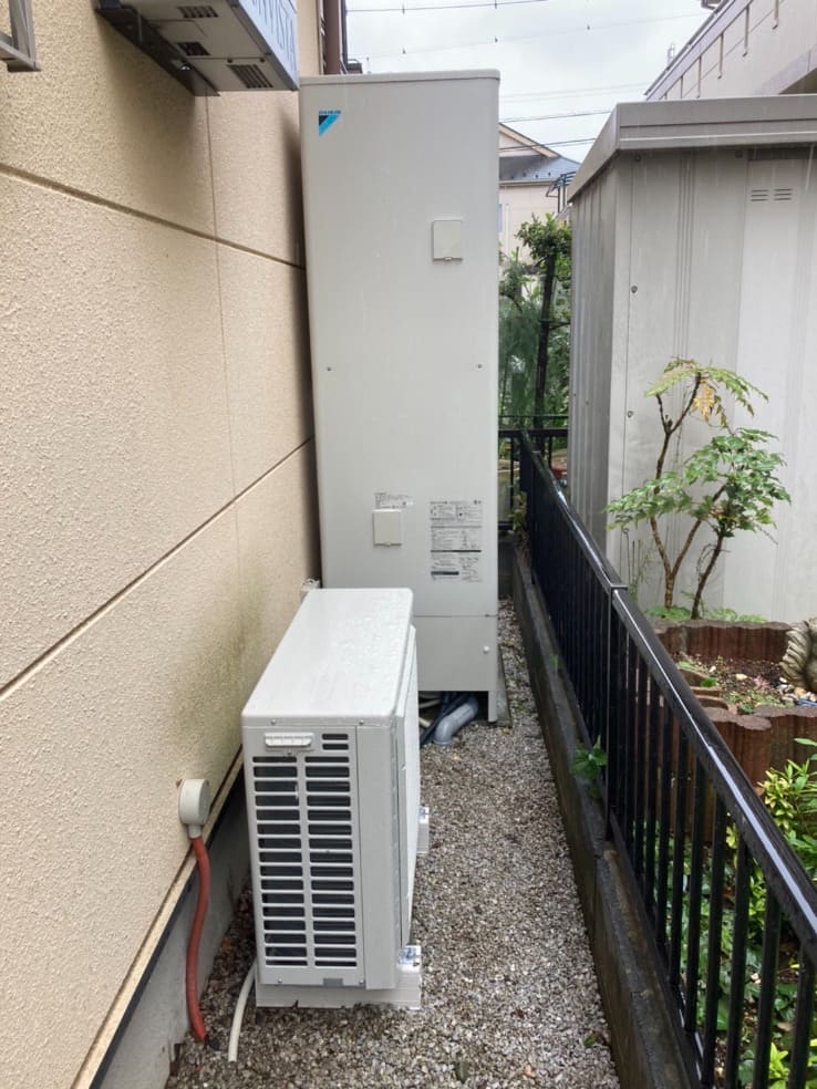 茨城県高萩市春日町エコキュート交換工事I様