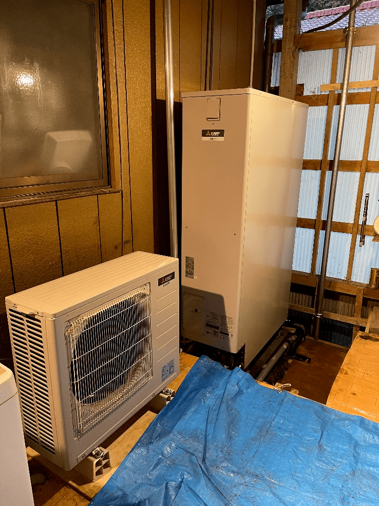 栃木県日光市稲荷町エコキュート交換工事U様